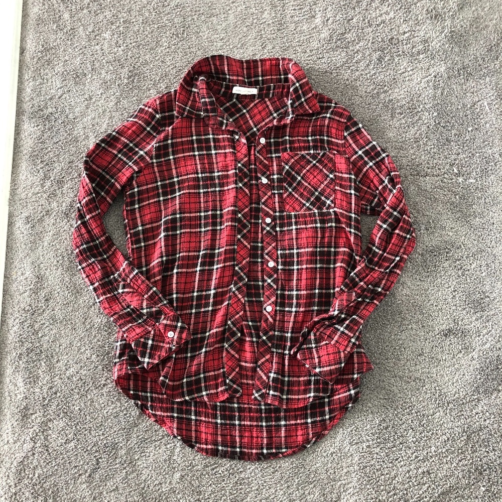Honey Punch Oversized Flannel